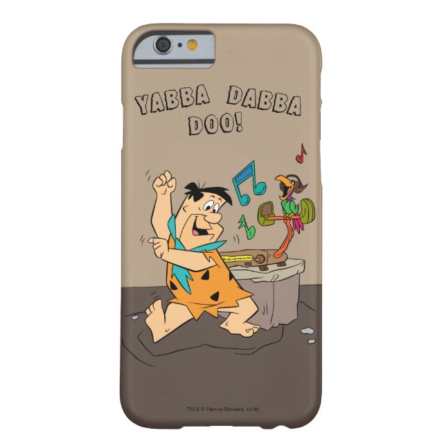 Flintstones | Fred Flintstone Dancing Case-Mate iPhone Skal (Baksidan)