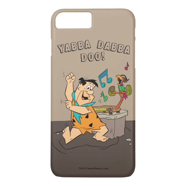 Flintstones | Fred Flintstone Dancing Case-Mate iPhone Skal (Baksida)