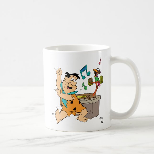 Flintstones | Fred Flintstone Dancing Kaffemugg (Höger)