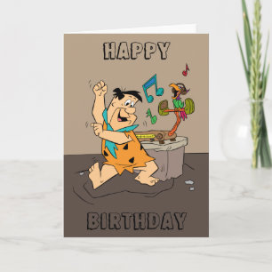 Flintstones   Fred Flintstone Dancing Kort