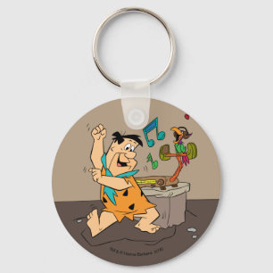 Flintstones Fred Flintstone Dancing Nyckelring