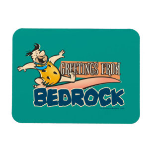 Flintstones   Fred - Hälsning från Bedrock Magnet