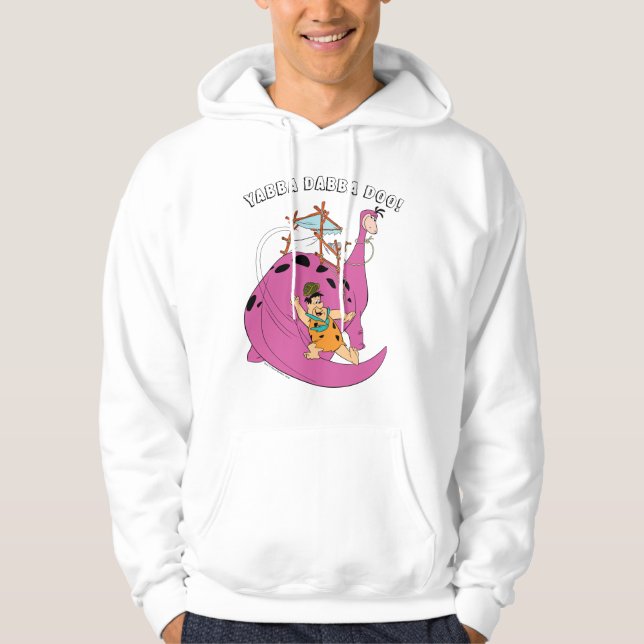 Flintstones | Fred Sliding Down Svan Sweatshirt (Framsida)