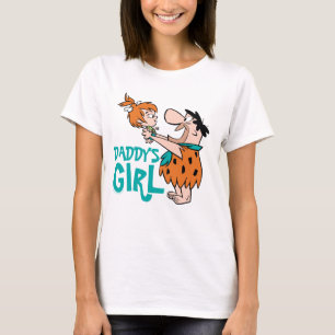 Flintstones   Fred & Småstarna - Pappor Girl T Shirt