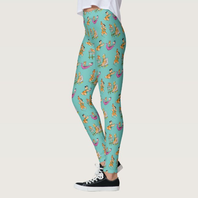 Flintstones | Fred & Småsten Flintstone Leggings (Vänster)
