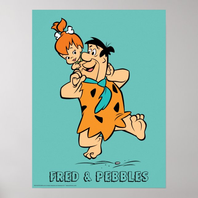 Flintstones | Fred & Småsten Flintstone Poster (Framsidan)