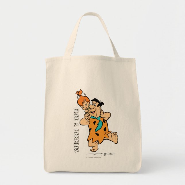 Flintstones | Fred & Småsten Flintstone Tygkasse (Framsidan)
