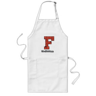 Flintstones | Kollegium Stil Monogram Långt Förkläde