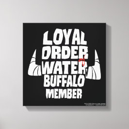 Flintstones | Loyal Order Vatten Buffalo Member Canvastryck