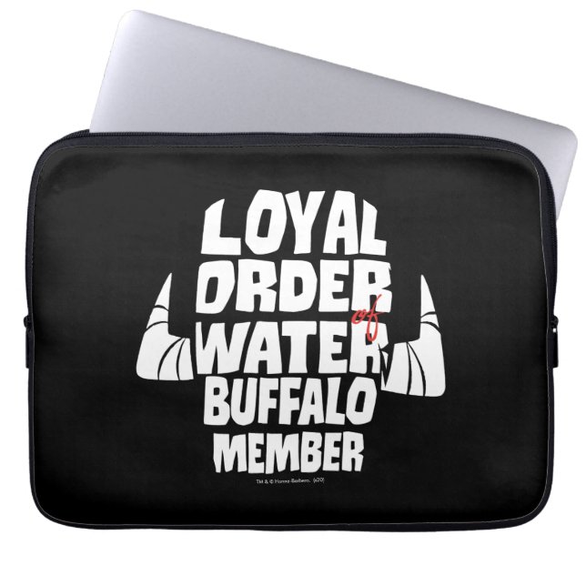 Flintstones | Loyal Order Vatten Buffalo Member Laptop Fodral (Framsidan)