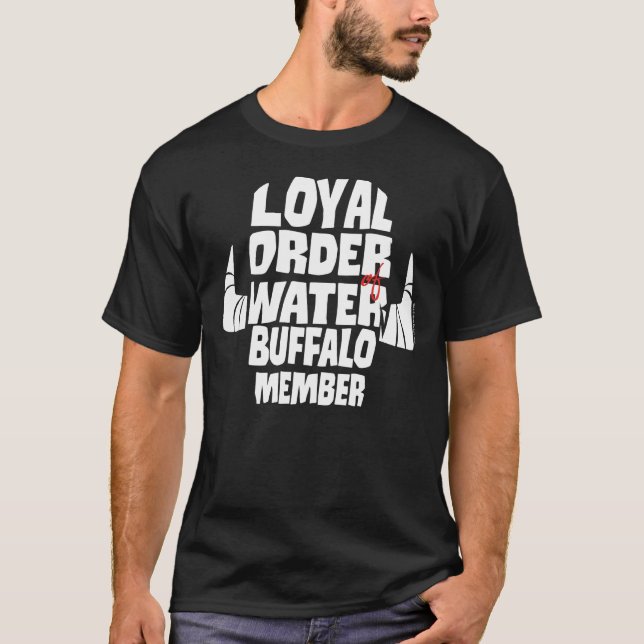 Flintstones | Loyal Order Vatten Buffalo Member T Shirt (Framsida)