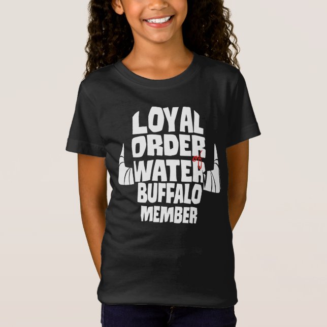 Flintstones | Loyal Order Vatten Buffalo Member T Shirt (Framsida)