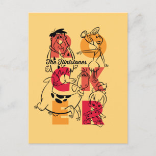 Flintstones   ROCKER Inbjudan Vykort
