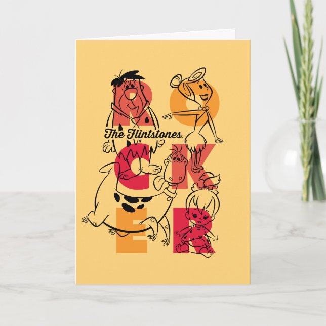 Flintstones | ROCKER Kort (Framsida)