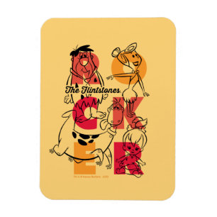 Flintstones   ROCKER Magnet