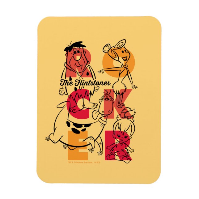Flintstones | ROCKER Magnet (Vertikal)