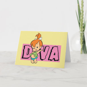 Flintstones   Småstarna - Little Diva Kort