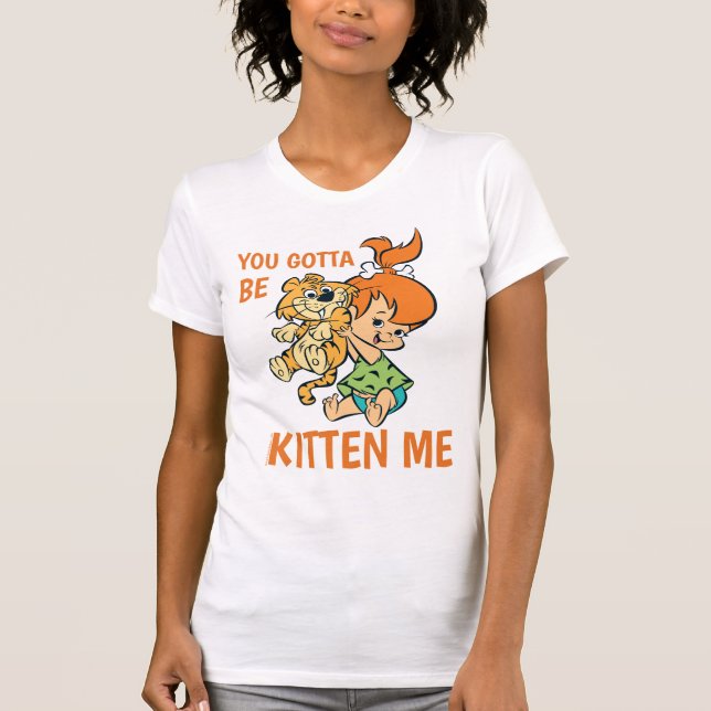 Flintstones | Småstarna och hennes tiggare T Shirt (Framsida)