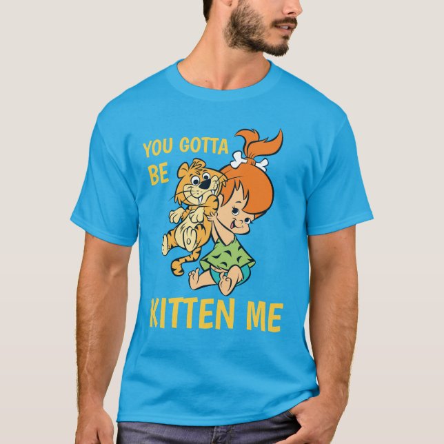 Flintstones | Småstarna och hennes tiggare T Shirt (Framsida)