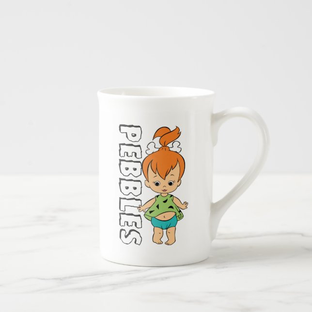 Flintstones | Småsten Flintstone Benporslin Mugg (Höger)