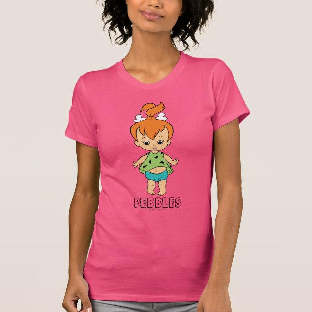 Flintstones | Småsten Flintstone T Shirt (Framsida)