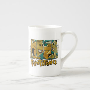Flintstones Teckenpaneler för retro-Tecknad Benporslin Mugg