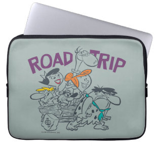 Flintstones   Väg Resa Laptop Fodral