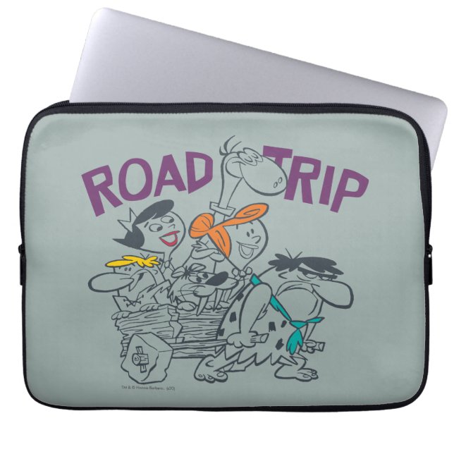 Flintstones | Väg Resa Laptop Fodral (Framsidan)