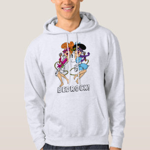 Flintstones   Wilma & Betty-Rockstjärnor Sweatshirt Med Luva