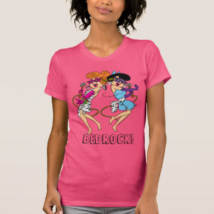 Flintstones Wilma & Betty-Rockstjärnor T-shirt