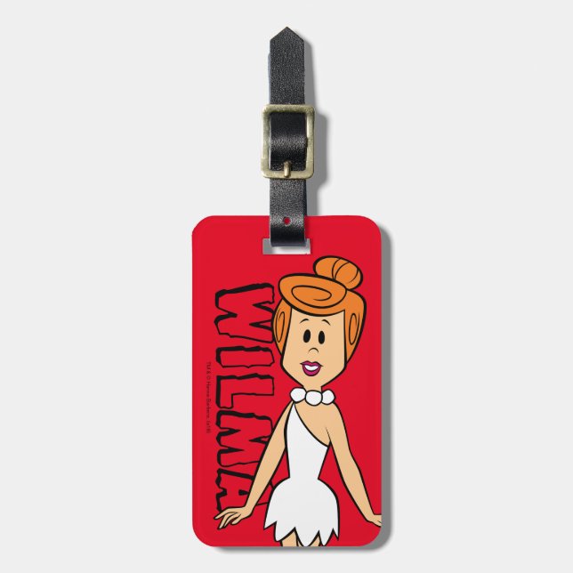 Flintstones | Wilma Flintstone Bagagebricka (Vertikal Framsida)