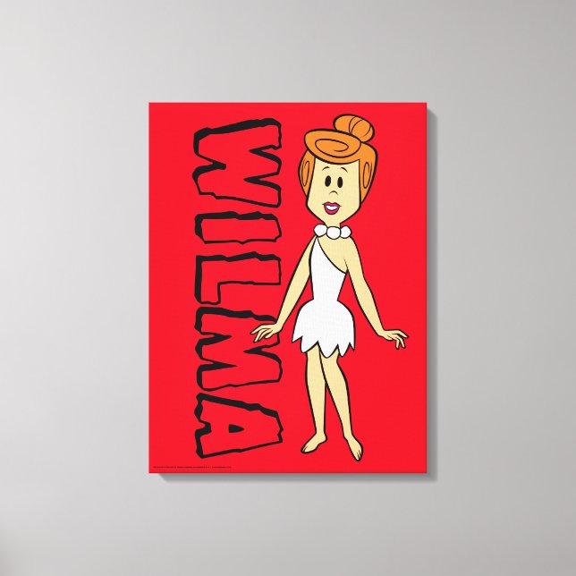 Flintstones | Wilma Flintstone Canvastryck (Framsida)