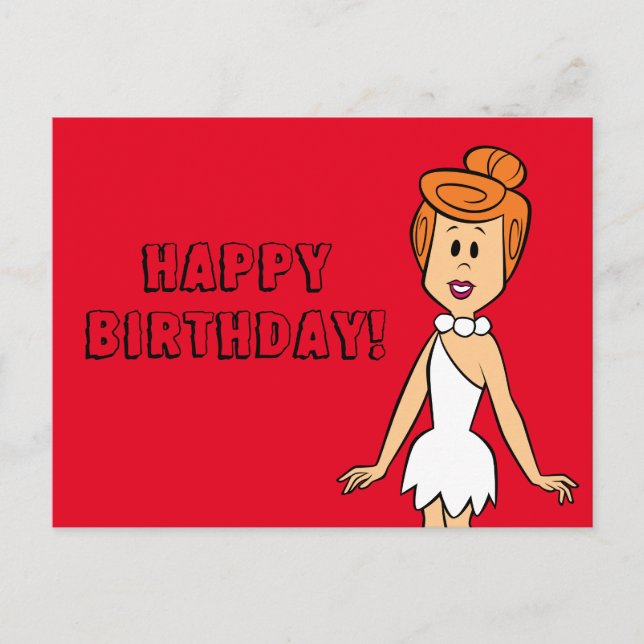 Flintstones | Wilma Flintstone Vykort (Framsida)