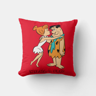 Flintstones Wilma Kissing Fred Kudde