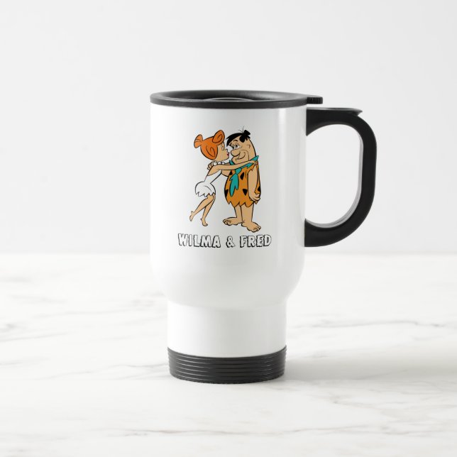 Flintstones | Wilma Kissing Fred Resemugg (Höger)