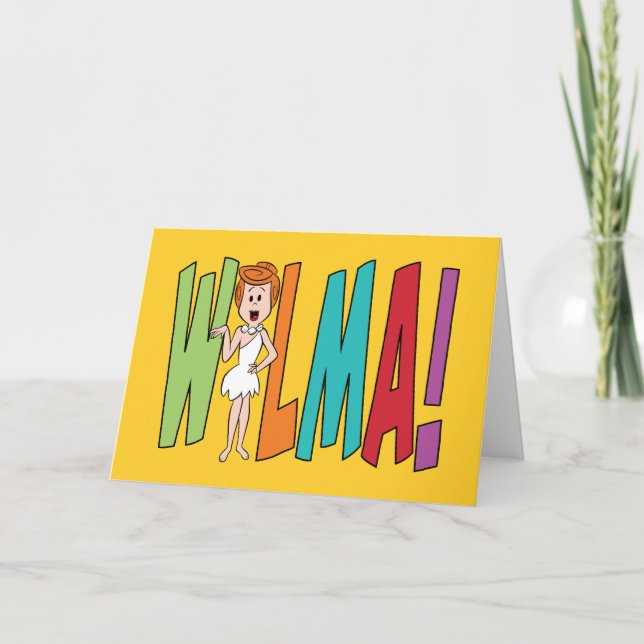 Flintstones | WILMA! Kort (Framsida)