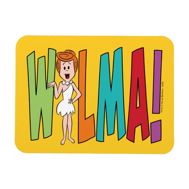 Flintstones | WILMA! Magnet (Horisontell)