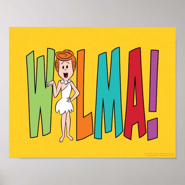 Flintstones | WILMA! Poster (Framsidan)