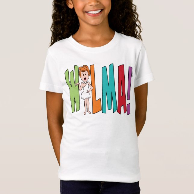 Flintstones | WILMA! T Shirt (Framsida)
