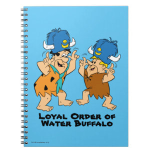 Flintstonesna Fred & grälvattenbufflar Anteckningsbok