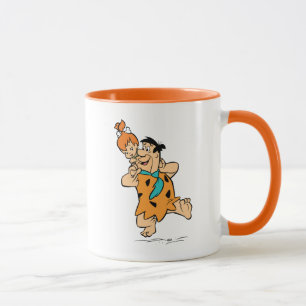 Flintstonesna Fred & småstenFlintstone Mugg