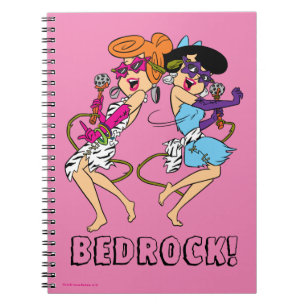 Flintstonesna Wilma & Betty rockstjärnor Anteckningsbok