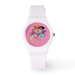 Flintstonesna Wilma & Betty rockstjärnor Armbandsur