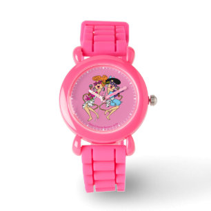 Flintstonesna   Wilma & Betty rockstjärnor Armbandsur