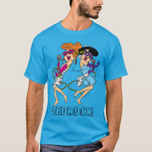 Flintstonesna   Wilma & Betty rockstjärnor Tee Shirt