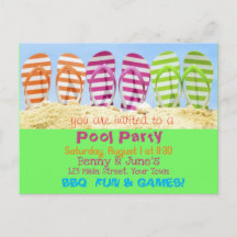 Flip Flop Bassäng Party