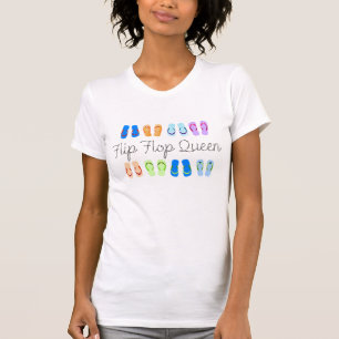Flip Flop Queen Tee Shirt