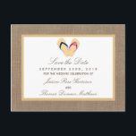 Flip-Flop Sand Strand Bunting Bröllopssamling Meddelande Vykort<br><div class="desc">Flip-flop-sand-strand-burlap bröllopssamlingen är perfekt för alla par som planerar ett romantiskt bröllop vid havet.</div>