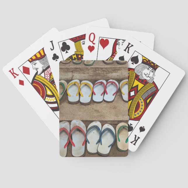 Flip Flop-sandaler Casinokort (Baksidan)