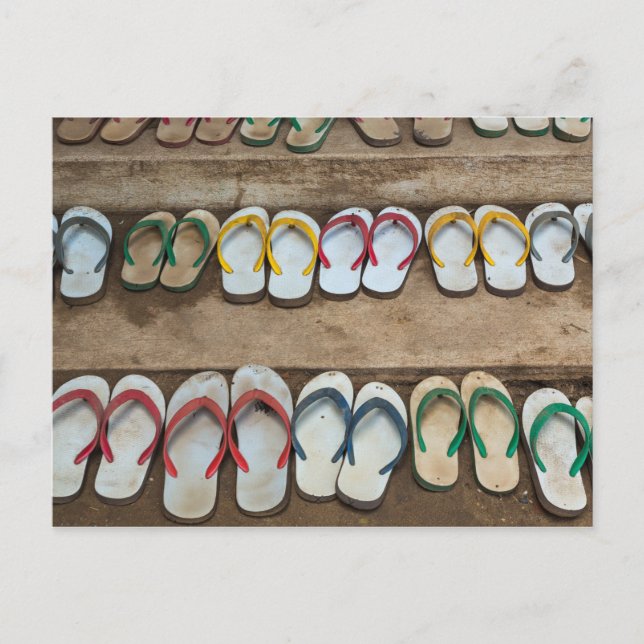 Flip Flop-sandaler Vykort (Framsida)